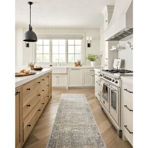 Loloi Angela Rose Blake Collection BLA-01 Sky/Beige 2'-0" x 3'-0" Runner